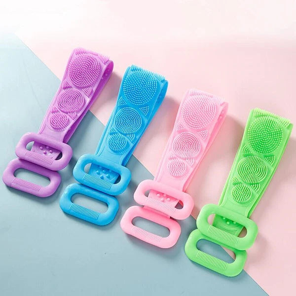 Back Scrubber Shower Exfoliating Silicon Body Brush for Shower, Bath & Massage