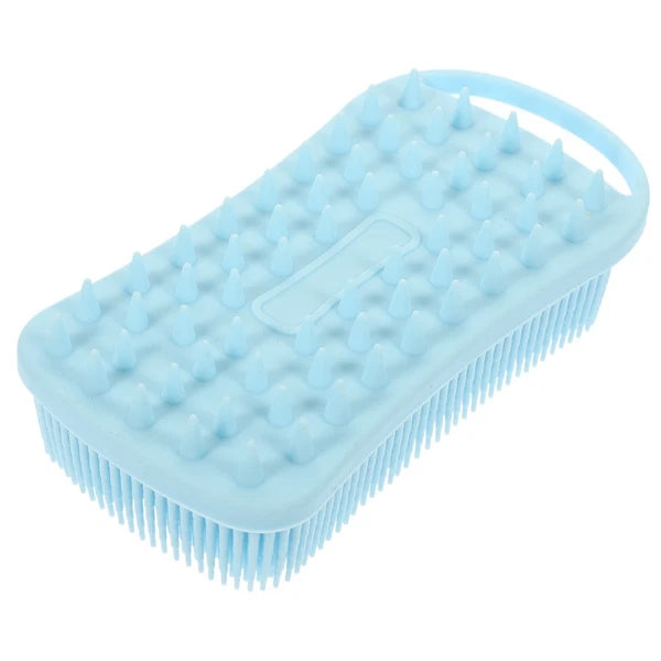 Silicone Bath Brush Man Shower Exfoliator Exfoliating Soft Body Scrubber