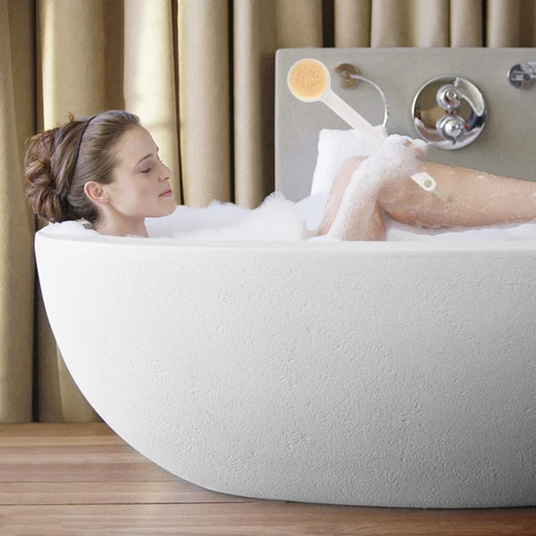 Back Scrubbing Brush Bath Brushes Long Handles for Elderly Scrubber