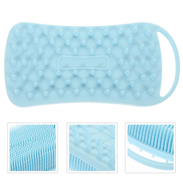 Silicone Bath Brush Child Baby Exfoliating Shower Scrubber for Body