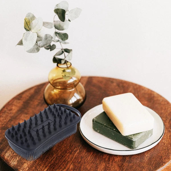 Silicone Body Brush Silicone Body Scrubber Brush Exfoliating Body Scrubber for