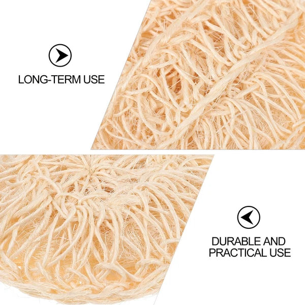 2 Pcs Sisal Bath Brush Man Mother Shower Balls Scrubber for Body