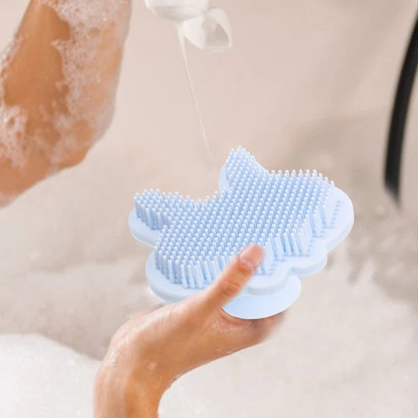 Silicone Bath Child Scrubbing Exfoliating Body Scrubber