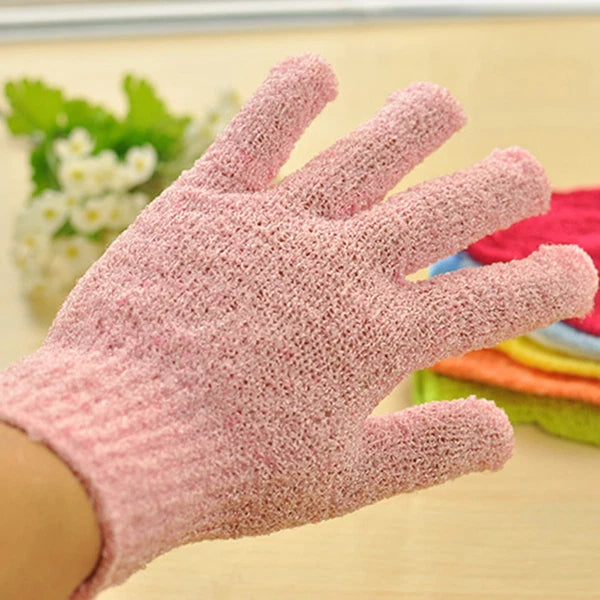 5 Pairs Bath Gloves Dead Skin Scrubber Shower Accessories Body Brush