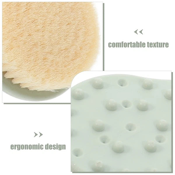 Shower Brush Long Handle Body Scrubber Back Cleaning Brush Bathing Tool for
