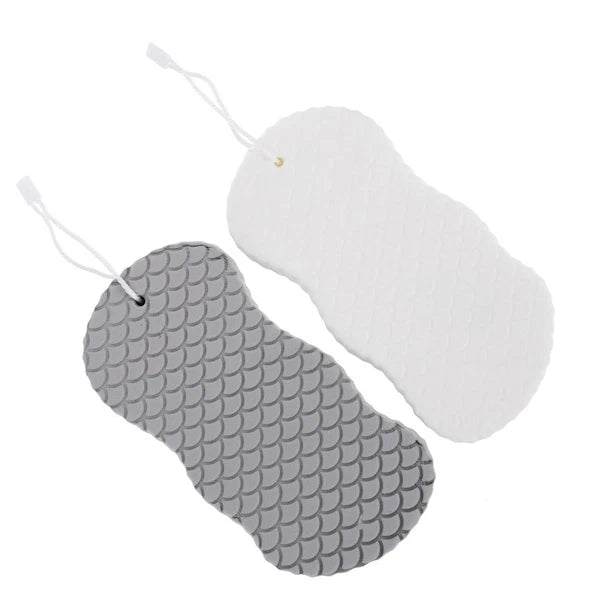 2 Pcs Baby Bath Sponge Shower Puff Sponges for Kids Toddler Brush