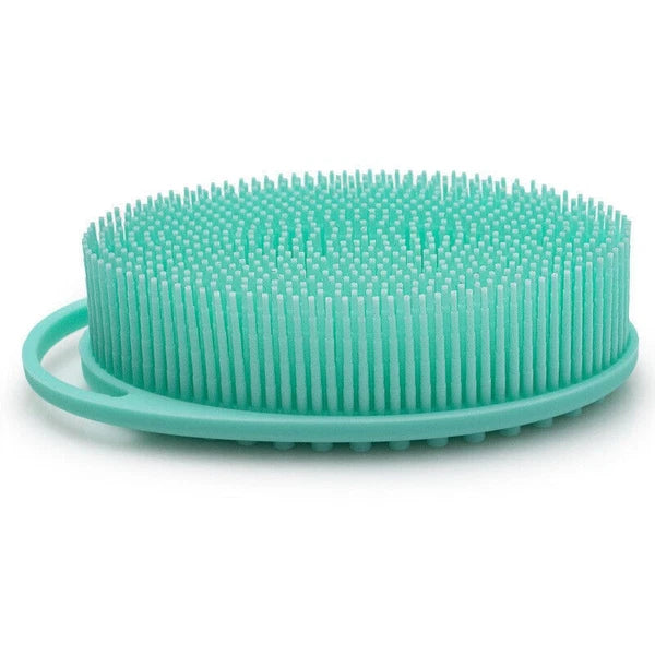 Silicone Body Scrubber Dual-sided Bath Shower Body Massage Exfoliation Brush