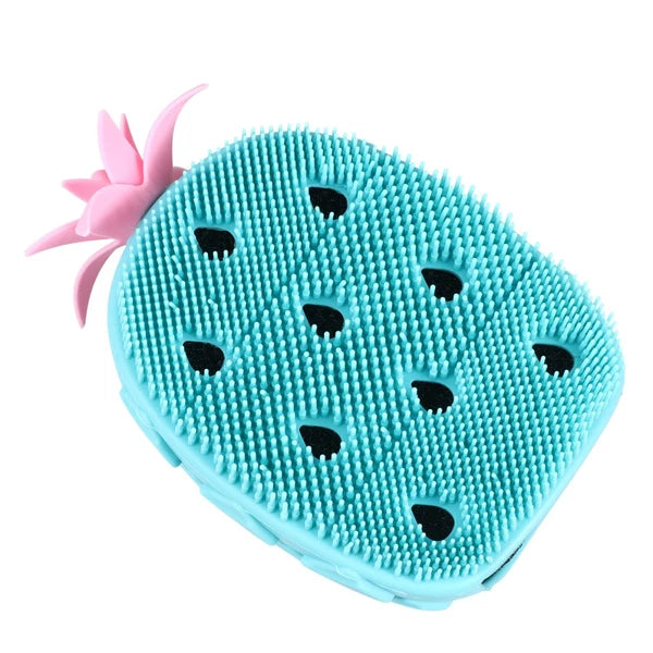 Pineapple Shower Brush Child Bath Scrubber Cleaning Silicone Body