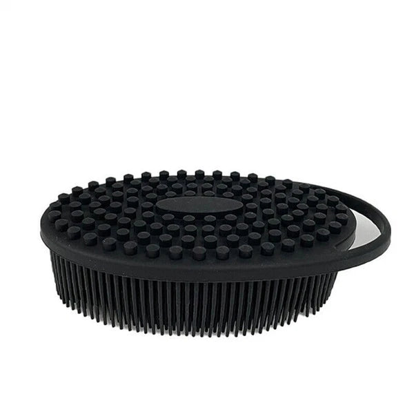 Silicone Body Scrubber Dual-sided Bath Shower Body Massage Exfoliation Brush