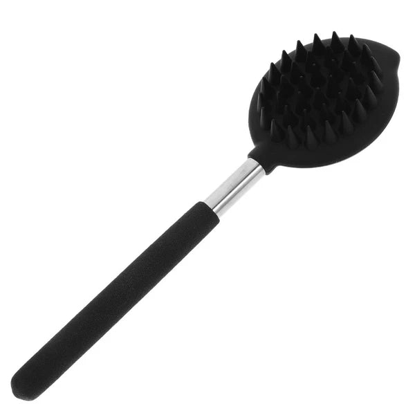 Silicone Bath Brush Body Skin Back Scrubbing Shower Man Scrubber for
