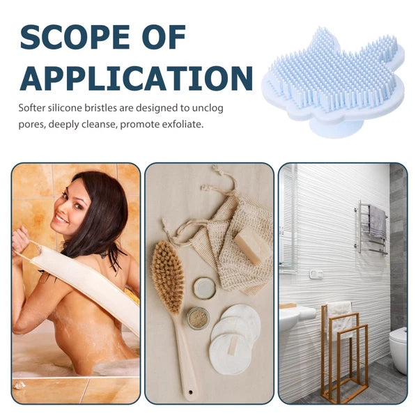 Silicone Bath Child Scrubbing Exfoliating Body Scrubber